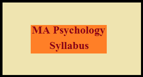 ma psychology syllabus in hindi